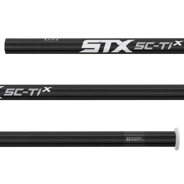 STX Mens Handles Black STX SC-TI X Attack Lacrosse Shaft from Lacrosse Fanatic