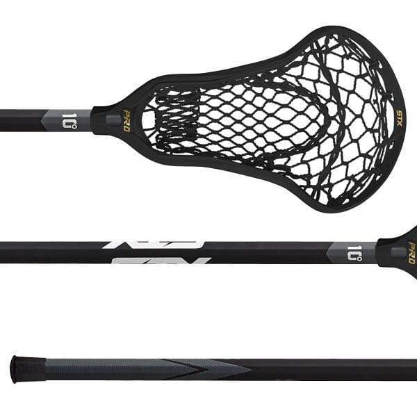 STX Womens Complete Sticks Black STX Crux Pro Women&#39;s Complete Lacrosse Stick from Lacrosse Fanatic