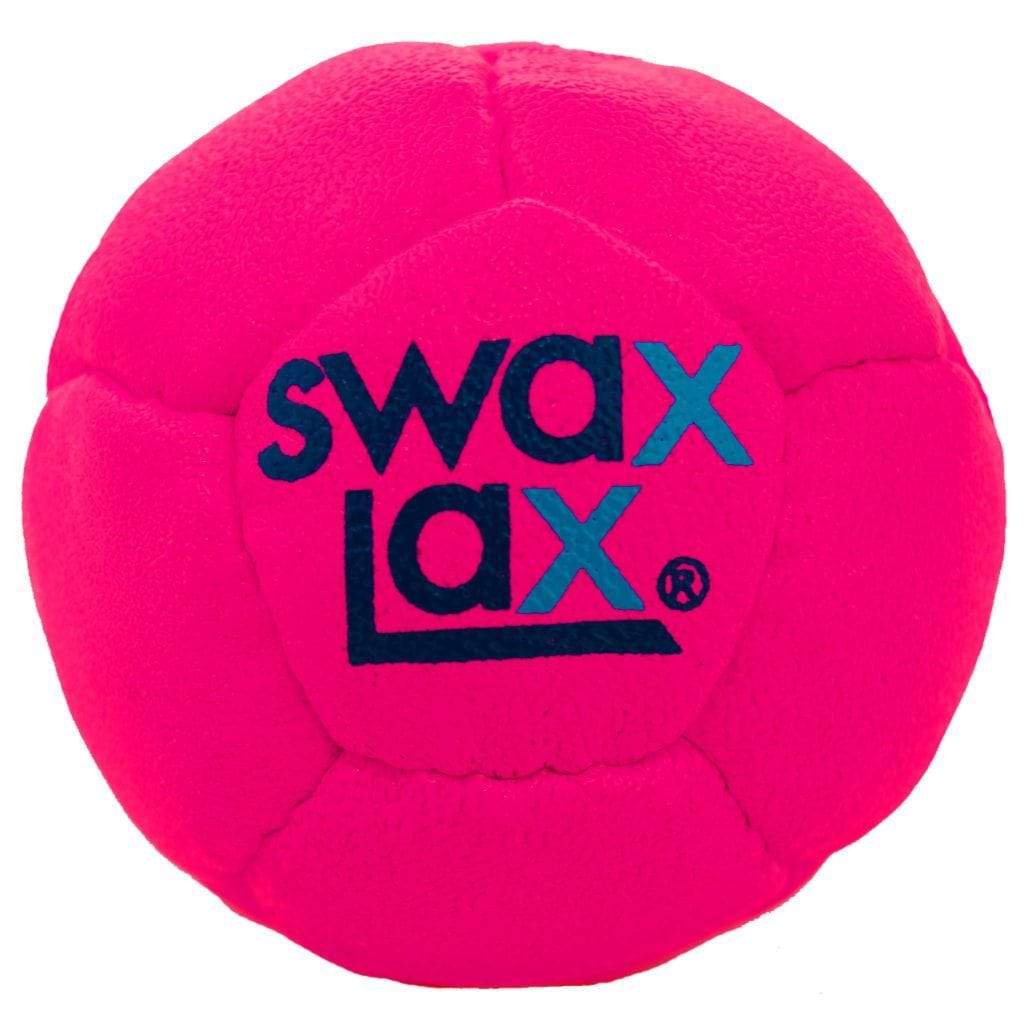 Swax Lax Lacrosse Balls Pink / 1 Ball Swax Lax Neon Pink Lacrosse Training Balls from Lacrosse Fanatic