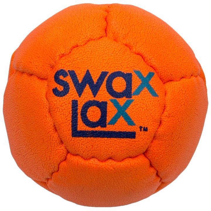 Swax Lax Lacrosse Balls Orange / 1 Ball Swax Lax Orange Lacrosse Training Balls from Lacrosse Fanatic