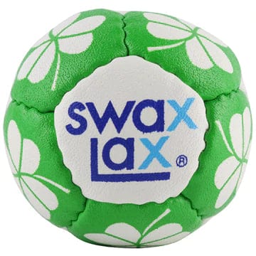 Swax Lax Lacrosse Balls Green/White / 1 Ball Swax Lax Shamrock Lacrosse Training Balls from Lacrosse Fanatic